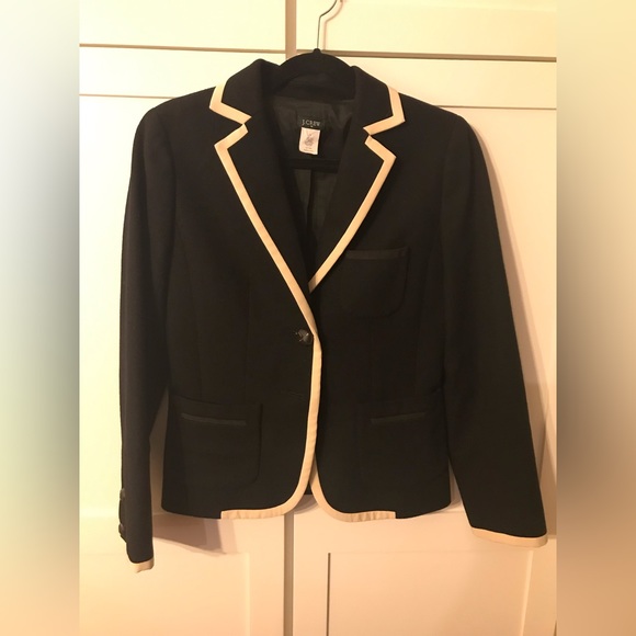 J. Crew Jackets & Blazers - J.Crew Black Lined Jacket
